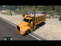 VOLQUETA Kenworth T600 con ESCOMBRO Saliendo de UNA MINA American Truck Simulator