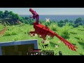 Eu Adicionei DINOSSAUROS no Meu Mundo HARDCORE... Minecraft: ERA #1