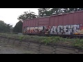 King Graffiti  on Train Boxcar