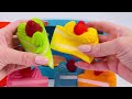 Sesame Street Toy Kitchen Activity | Making Rainbow Cakes