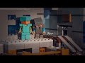 The Mountain Cave - LEGO Minecraft - Stop Motion Video