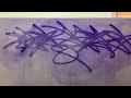 Garvey XT-70 Violet | Graffiti’s most Infamous Ink | Documentary and Buff Test