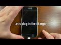 Galaxy S7 Battery Power 0%. Charging Animation
