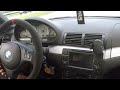 E46 M3 straight pipe loud exhaust sound