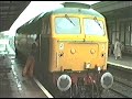 HST's at 125mph and more at Goring (Nr Reading) 1989  - BR Network South-East
