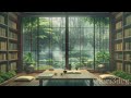 【背景ループ素材】雨の日の書斎 (プレビュー)