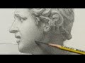 The 5 MOST IMPORTANT STEPS for REALISTIC DRAWING - Cast DRAWING Laocoon's First Son