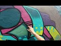 GRAFFITI piece  [step by step]