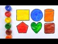 2d shape color for kids Drawing, Painting and Coloring for Kids & Toddlers | Easy Drawings