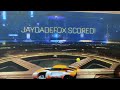 I scored a goal as a goal keeper (rocket league)