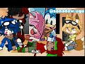 Sonic & his friends(+ Shadow) react to Shadow [ SPOILERS? ] // SONADOW 🇧🇷🇱🇷 Part 2