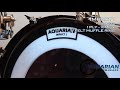 Aquarian vs Evans vs Remo: 73 heads - ULTIMATE Bass Drum Head Comparison - Timpano Percussion