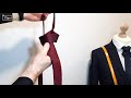 Comment nouer une cravate en 5 secondes ? Faire un nœud de cravate vite et facilement | Vidéo 4K #16