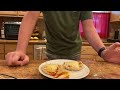 First ever video about how to make a mini pizza also sorry about it being sideways