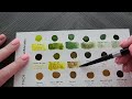 Swatching All 86 A. Gallo Watercolors | Let's Check Them Out!