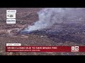 LIVE:  Evacuations underway, SR-88 closed due to brush fire