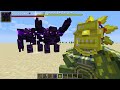 ENDER GOLEM Vs Mowzie's Mobs in Minecraft