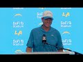 Jim Harbaugh Postgame Press Conference vs Seahawks | LA Chargers