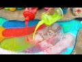 How to make Rainbow Pigeon with Orbeez, Balloons Fanta, Monster, Coca Cola vs Mentos & Popular Sodas
