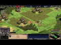 Professional Player vs 4 Beginners On AMAZON TUNNEL | AoE2