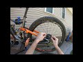 Bicycle brake pad replace
