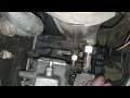 Fixing oil leak from the oil cooler hose W123