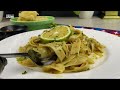 Easy & Zesty Butter Chili Lemon Fettuccine recipe | GreenEliteASMR