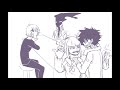 She pushed me down the stairs - BNHA Animatic