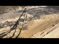 Coal mine - Inside view of Giant Dragline excavator.
