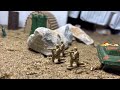 james army ; army part 2: The gray army takes revenge on the green army #armymen #stopmotion