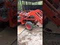 Kubota B7500 hydraulic maintenance