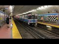 MBTA Blue Line 0707 Entering Aquarium