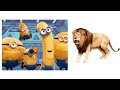 DESPICABLE ME 4 Characters And The ANIMALS They Are Scared Of