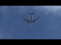 GORGEOUS 747 fly by my house!