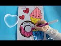 Coloring Cupcakes. Coloring pages #coloring #kidsvideo #kids