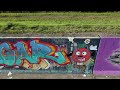 Take an Epic Graf Journey down the UK/World's Longest Graffiti Hall of Fame #lakeside #essex #uk