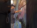 HUMO, SF, grafiteando en el aniversario del crew PEC 732