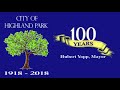 Highland Park 100 Year