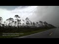 Inside the Eye of Cat 5 Hurricane Michael Time-lapse