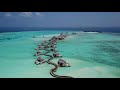 Maldives 4K  | Beautiful relaxing music + surreal drone footage