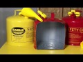 Eagle Type I Safety Cans: Store Gas and Flammables the Right Way.