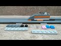 Build a LEGO Micro Train! - TGV Carriages/Coaches/Cars/Wagons Tutorial