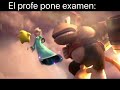 Pov el profe  pone examen