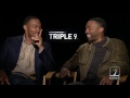 Triple 9 Actors Chiwetel Ejiofor and Anthony Mackie talk British vs. American Actors