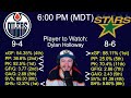 Pre-Game Report: Edmonton Oilers vs Dallas Stars | Round 3, Game 2