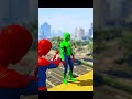 GTA 5 Epic Ragdolls | Spider-Man Jumps/Fails #shorts_video