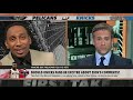 Stephen A. reacts to Zion's comments about the Knicks | First Take