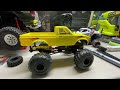 RC4WD Trail finder￼ 2 1/24 scale monster truck build Monster jam monster mud wheels￼