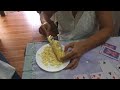 How to remove corn kernel from cob fastest way