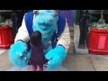 Boo meets Sulley at Disney California Adventure Park!